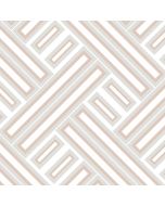 Rectangles Wallpaper Grey, Metallic Rose Gold, Rose Gold GX37600