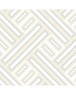 Rectangles Wallpaper Tinted Cream Pearl, Yellow, Metallic Silver GX37604