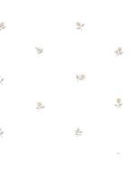 RG35717 Rose Buds Wallpaper Beige, Grey Garden 2 Norwall Wallcovering