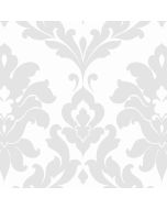 SD25713 Plaza Damask Wallpaper Grey, White Stripes & Damasks 3 Norwall Wallcovering