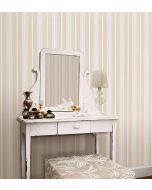 SD36113 Cushion Stripe Wallpaper Beige Stripes & Damasks 3 Norwall Wallcovering