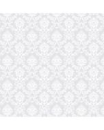 SD36133 Mini Damask Wallpaper Grey, White Stripes & Damasks 3 Norwall Wallcovering