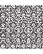 SD36135 Mini Damask Wallpaper Black Stripes & Damasks 3 Norwall Wallcovering