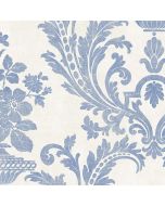 SD36153 Sari with Texture Wallpaper Beige, Blue Stripes & Damasks 3 Norwall Wallcovering