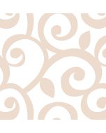 SH34511 Curling Leaf Wallpaper Beige Shades Norwall Wallcovering