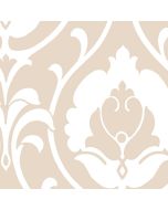 SH34513 Italian Damask Wallpaper Taupe Shades Norwall Wallcovering