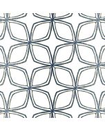 SH34551 Geo Wallpaper Navy, Metallic Gold Shades Norwall Wallcovering