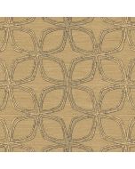 SH34553 Geo Wallpaper Black, Metallic Gold Shades Norwall Wallcovering
