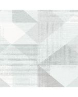 Silk Screen Geometric Wallpaper Green, Mint, Grey, Dark Grey GX37652