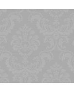 SK34746 Damask Emboss Wallpaper Metallic Silver Simply Silks 3 Norwall Wallcovering