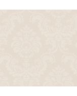 SK34763 Damask Emboss Wallpaper Light Cream, Beige Simply Silks 3 Norwall Wallcovering