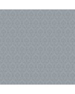 SK34770 Small Damask Wallpaper Blue Simply Silks 3 Norwall Wallcovering
