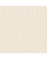 SL27562 Mini Damask Wallpaper Ivory, Pearl Classic Silks 2 Norwall Wallcovering