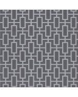 TU27088 Luxor Print Wallpaper Metallic Silver, Grey Shades Norwall Wallcovering