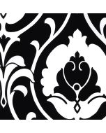 TU27102 Italian Damask Wallpaper Black, White Shades Norwall Wallcovering