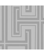 TU27128 Tease Wallpaper Metallic Silver, Grey Shades Norwall Wallcovering