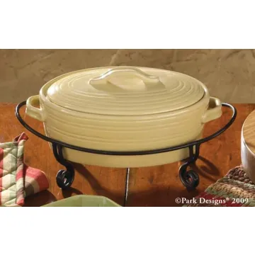 Park Designs Oval Caddy Brown Burl Finish