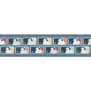 Major League Baseball MLB Patches Wallpaper Border - Village