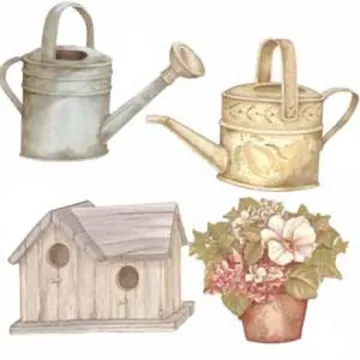 Gardening Wallpaper Cutouts