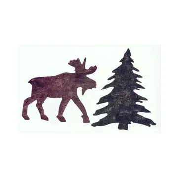 Moose and Tree Wallies