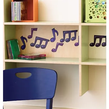 Musical Notes Wallies