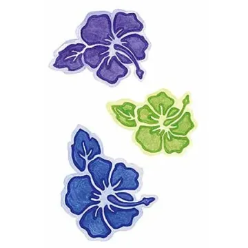 Tropical Flowers Wallies