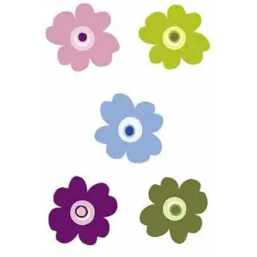 Pop Flowers Wallies