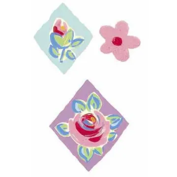 Harlequin Rose Wallies