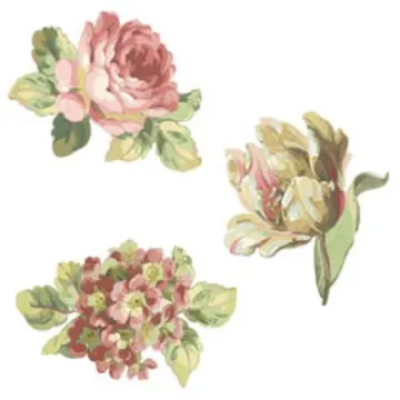 Anna Griffin Tulip and Roses Wallies