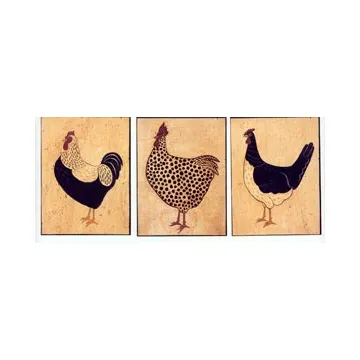 Warren Kimble Rooster Wallies Decals