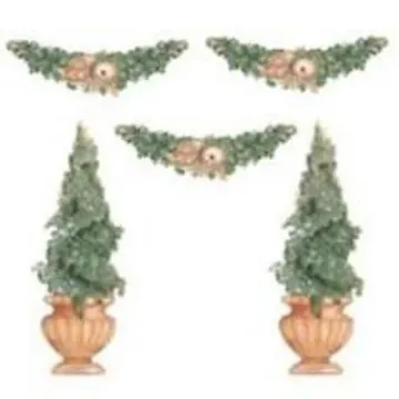 Topiary and Swag Wallies