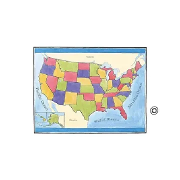 US Map Wallies