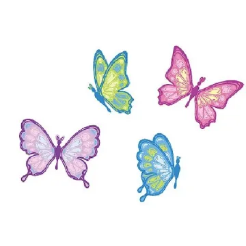 Large Butterfly Wallies