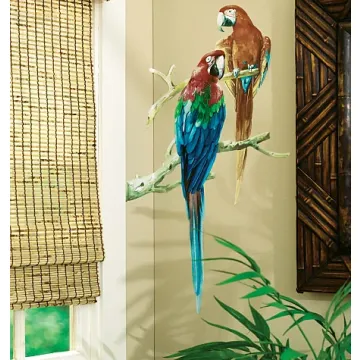 Parrots Wallies Mural