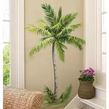Palm Tree Wallies Mural