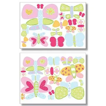 Jenny\'s Butterflies Big Wallies Mural