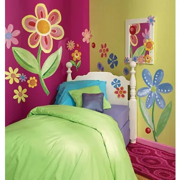 Big Flower Wallies Mural