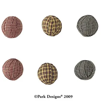 1.5 inch Rag Ball Blk, Rd, Mst S 6
