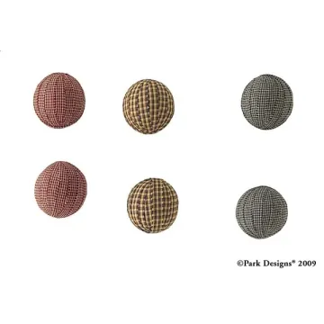 2.5 inch Rag Ball Blk, Rd, Mst S 6