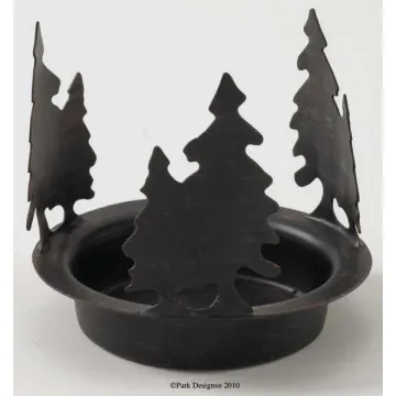 Fir Tree Candle Pan 4 inch