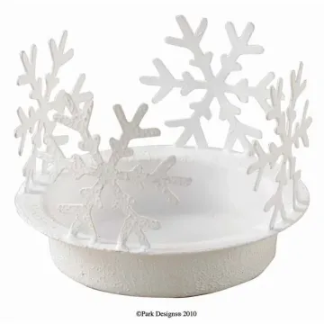 Snowflake Candle Pan 4 inch