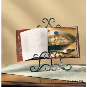 Scroll Bookstand Iron