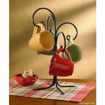 Scroll Mug Rack