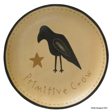 Olde Crow Decorative Plate