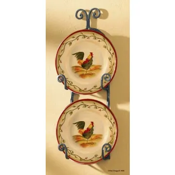 Scroll Double Plate Rack