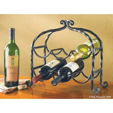 Scroll Wine Rack 6 Bottle