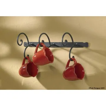 6 Mug Rack 19 inch