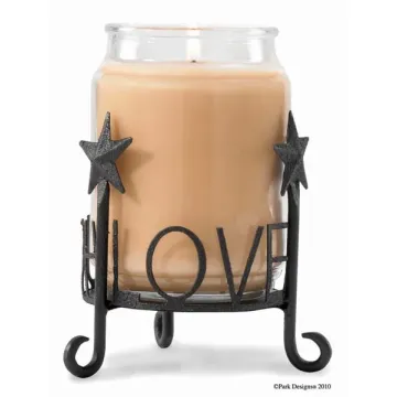 Live Laugh Love Jar Cndl Hldr
