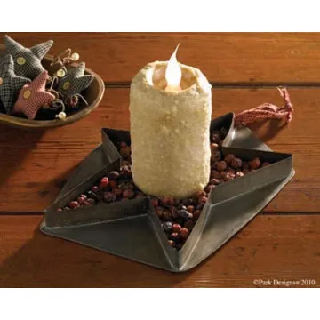 Star Cookie Cutter Candle Pan