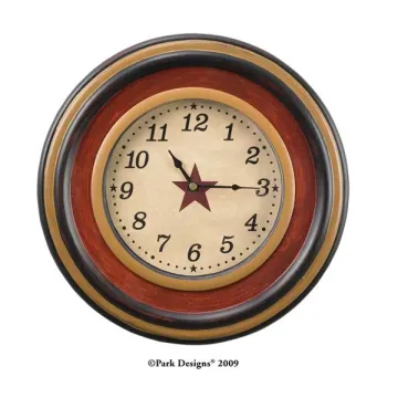 Federal Star 12 inch Clock